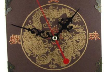 horloge asiatique