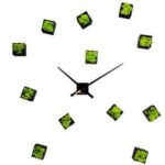 horloge vegetale murale